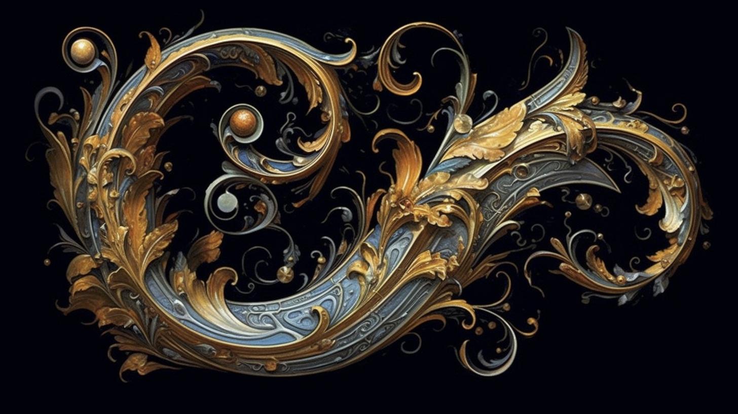 Renderman a woman  in the style of spencerian script   ar 169   eaad7573 5326 434d 9fdd 0501440c63b9
