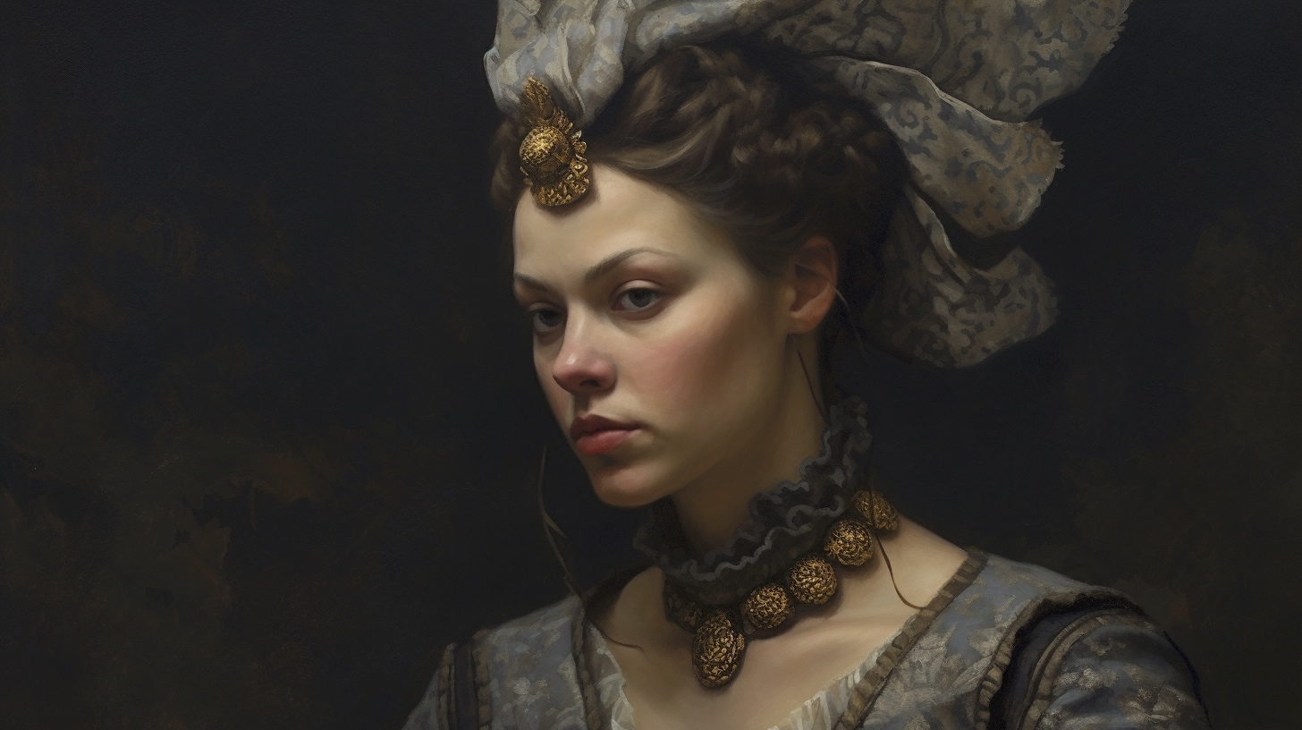 Renderman a woman  in the style of the Grasaille   ar 169   qua 1d3d3865 44c8 476c 904b 48264b501350