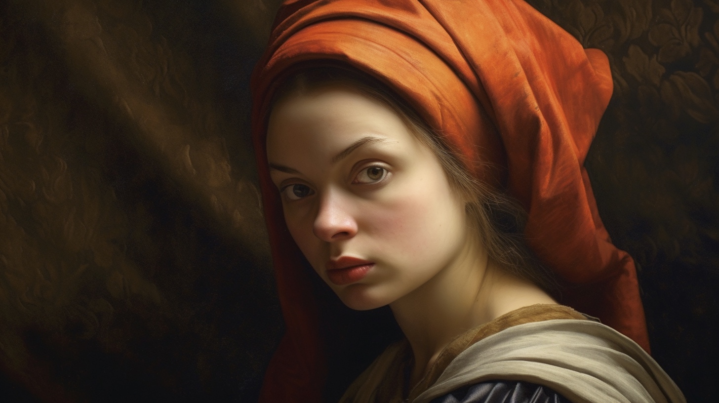 Renderman a woman  in the style of the mannerism   ar 169   qua 53cb36a9 b5d0 4b89 a907 ac79da5688b8