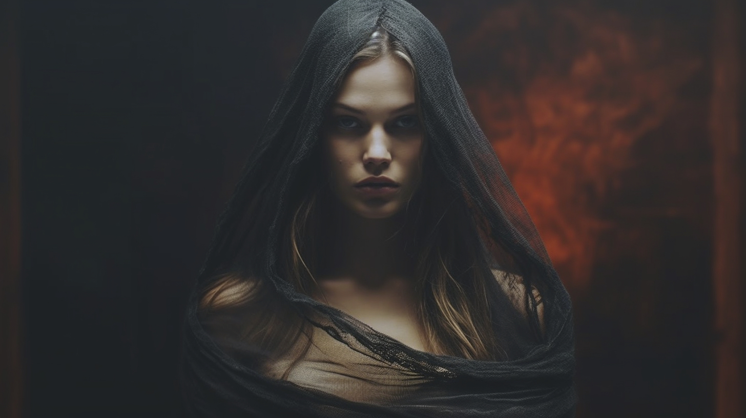 Renderman a woman  in the style of the tenebrism   ar 169   qua 48bacd7f 8cb1 4021 b62d dd9baad91590