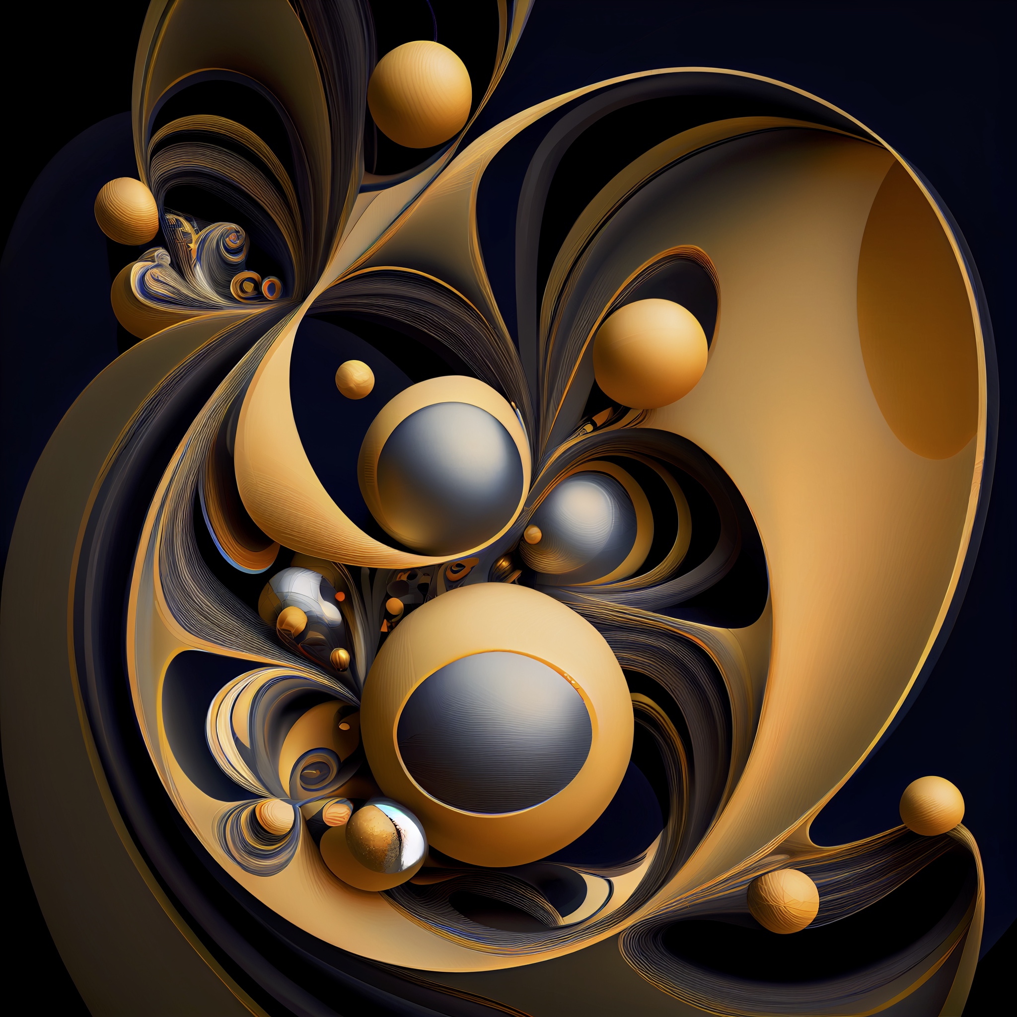Renderman abstract design with curves and spheres   upbeta   v  4436aa1b ddbd 4978 9219 1f770d4995d1