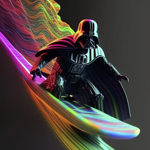 Renderman abstract graphic vader surfing Cinematic lighting P 7f9103d3 aa12 4db1 ba39 a20bb0e493a0 0