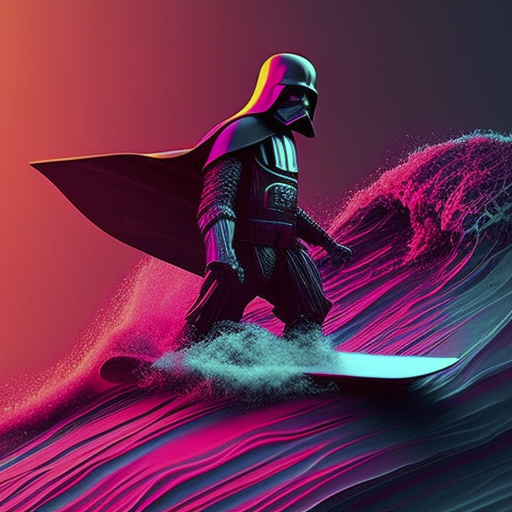 Renderman abstract graphic vader surfing Cinematic lighting s 4ca5a7c5 907a 4a88 a57f d4b76525024f 0