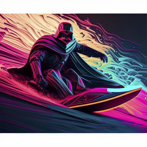 Renderman abstract graphic vader surfing Cinematic lighting s 4ca5a7c5 907a 4a88 a57f d4b76525024f 3