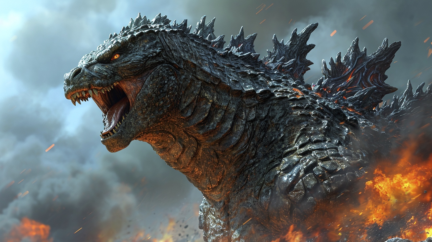 Renderman an angry Godzilla breathing his atomic breath unspl 90d3e193 0fb0 409a b1de d985290109dc 1