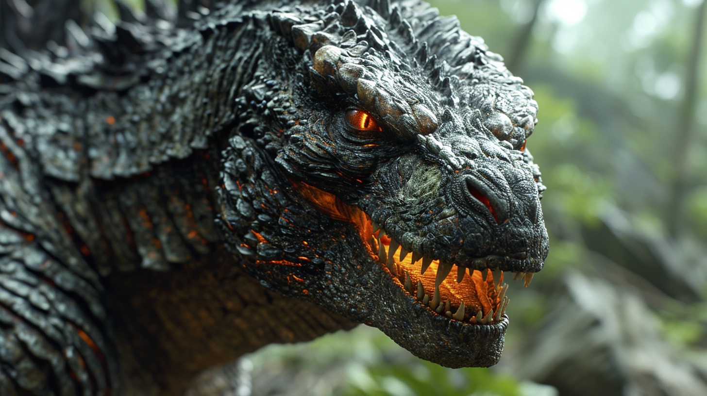 Renderman an angry Godzilla breathing his atomic breath unspl 90d3e193 0fb0 409a b1de d985290109dc 3