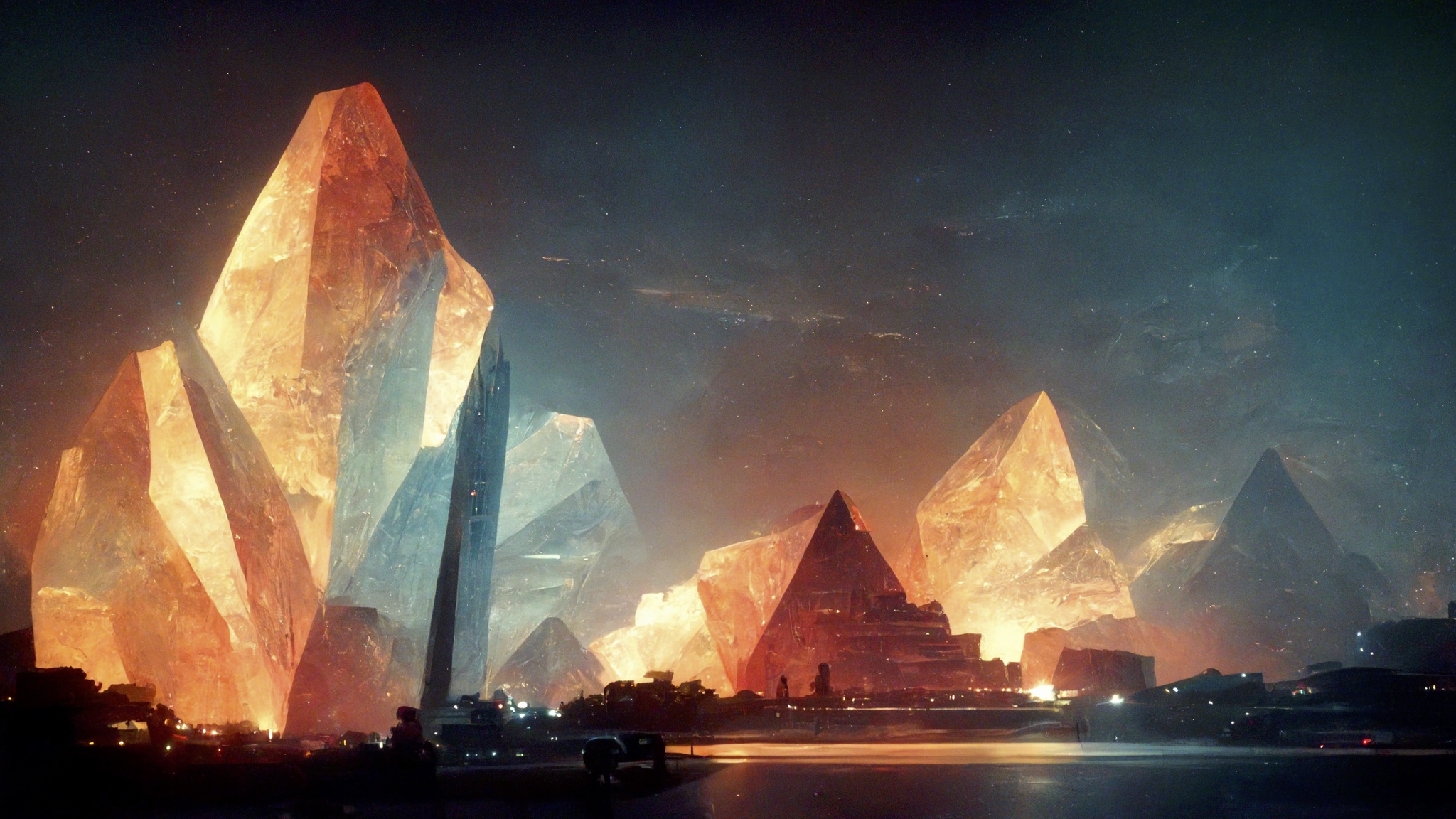 Renderman giant crystal pyramids  detailed hyper realistic in 55e96be7 5073 4bce 87af cf358be4dc0c 0