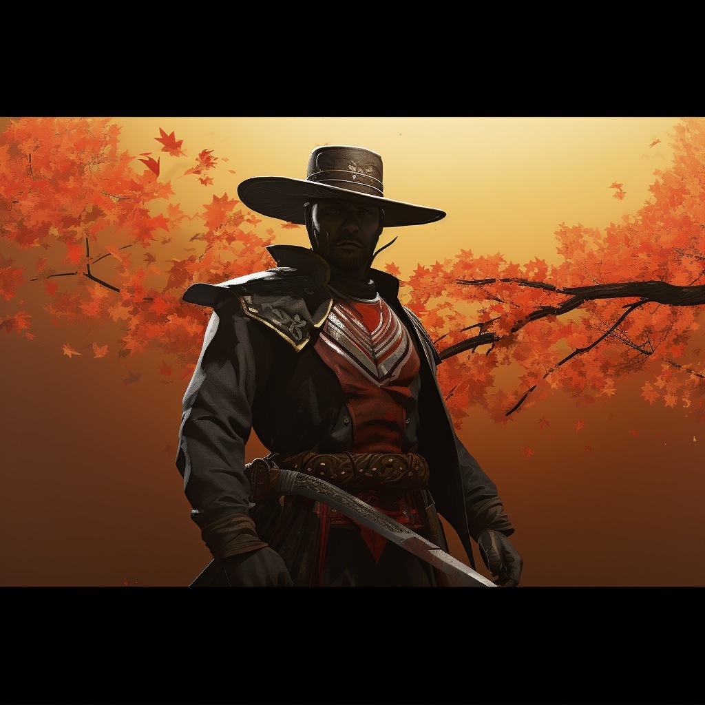 Renderman httpss.mj.run rqDxssfrCg graphic image of a cowboy  004e7006 e66b 4e30 b384 307de83677a5 1