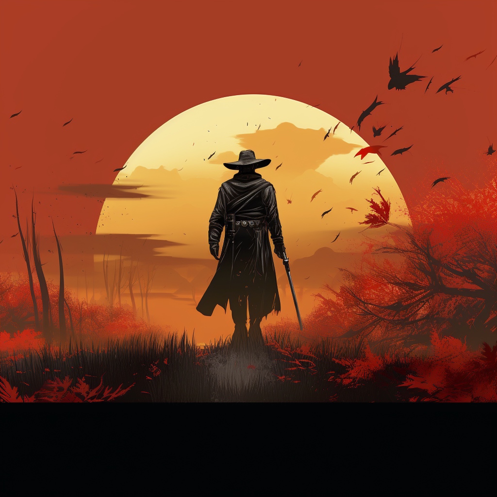 Renderman httpss.mj.run rqDxssfrCg graphic image of a cowboy  5f101234 095e 480a b53a 16ffb1aa72b8 2